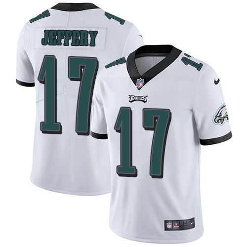 Nike Eagles #17 Alshon Jeffery White Youth Stitched NFL Vapor Untouchable Limited Jersey
